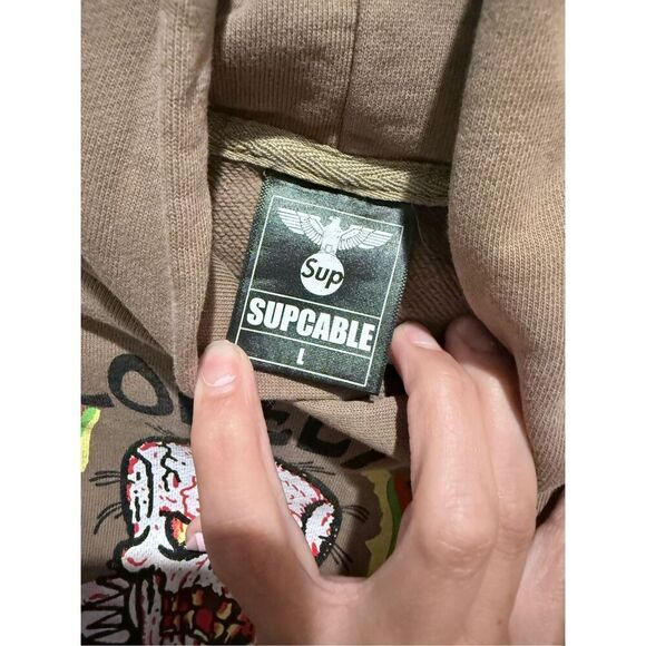 Supcable Kanye West X XXXTentacion It's A Lonely Place Hoodie Sweatshirt Medium - Picture 7 of 16